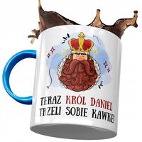 Kubek Błękitny Dla Daniela Kolegi Na Prezent Z Nadrukiem Ze Zdjęciem