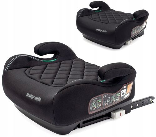 BABY MIX HERO PLUS I-SIZE FOTELIK SAMOCHODOWY BOOSTER ISOFIX PODSTAWKA na Arena.pl