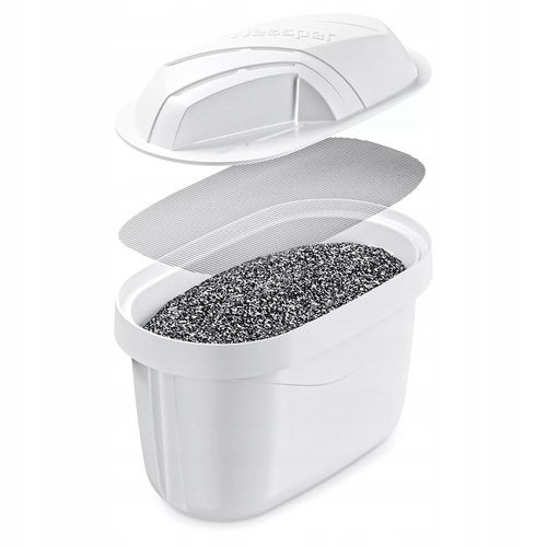 Dzbanek filtrujący SZKLANY 3l WESSPER D2 BOROSILICATE BIAŁY + 4X WKŁAD na Arena.pl