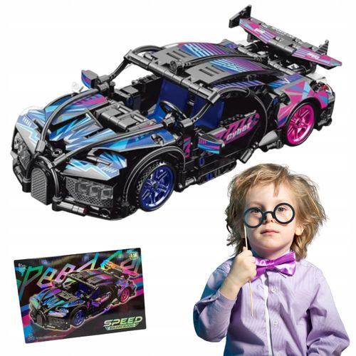 Klocki cyberpunk auto futurystyczne zestaw do budowy dla dzieci 6+ 473pc na Arena.pl