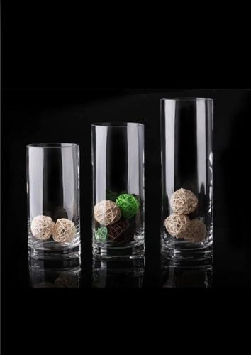 Wazon Szklany Cylinder Tuba h50 d10 na Arena.pl