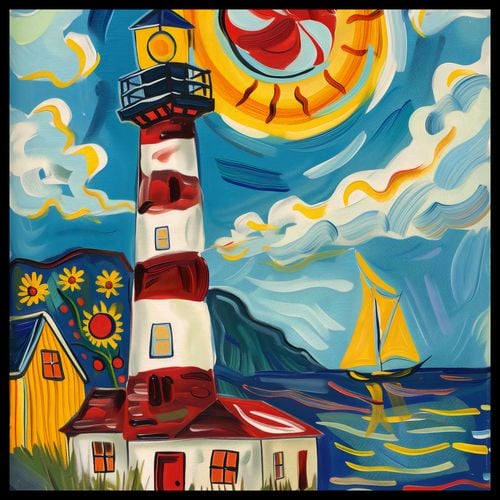 Plakat 50x50cm Żywa Przystań na Arena.pl