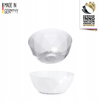 Magnetyczne miski Silwy białe 500 ml, 2szt. do kampera, przyczepy, łodzi
