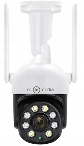KAMERA ZEWNĘTRZNA OBROTOWA IP WiFi DO MONITORINGU 4X ZOOM ULTRA HD DETEKCJA na Arena.pl
