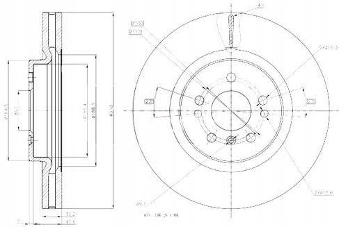 TARCZA HAM. DB P. W164/W251 MAXGEAR na Arena.pl