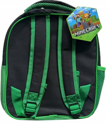 MINECRAFT PLECAK PRZEDSZKOLNY 3D CREEPER na Arena.pl