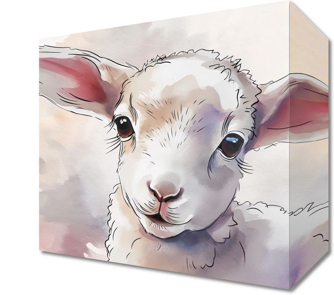 Obraz 20x20cm Mała Owieczka zdjęcie 1