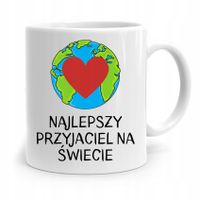 Kubek Prezent Dla Przyjaciela Najlepszy Przyjaciel Z Nadrukiem Ze Zdjęciem