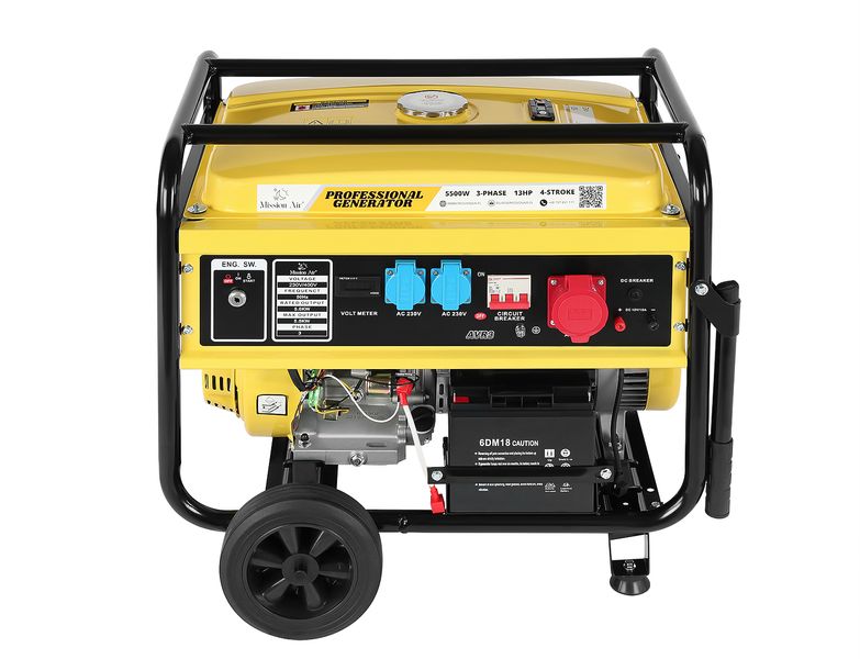 AGREGAT PRĄDOTWÓRCZY 3fazy 230/400V 5500W 13KM AVR zdjęcie 2