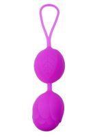 Kulki-Silicone Kegel Balls Purple