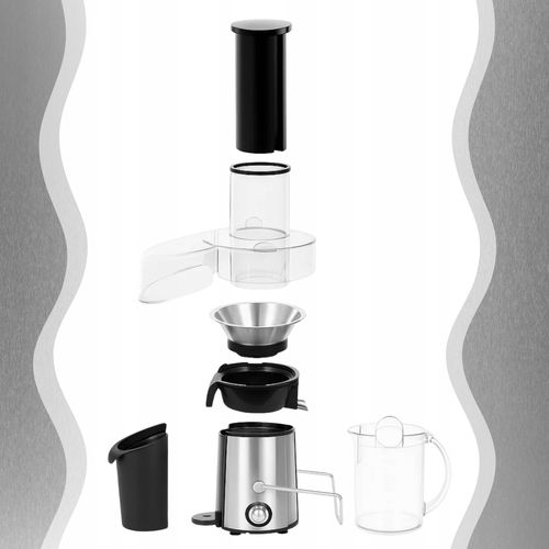 Sokowirówka MEMFLOW WYCISKARKA DUŻY OTWÓR 7CM POJEMNIK 500ML 800 W na Arena.pl