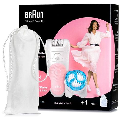 DEPILATOR BRAUN Silk-epil 5 (Wet&Dry) SensoSmart MICROGRIP + GŁOWICA na Arena.pl