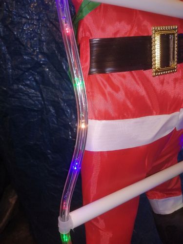 Mikołaj Na Świecącej Drabinie Led 90Cm Biała Led na Arena.pl