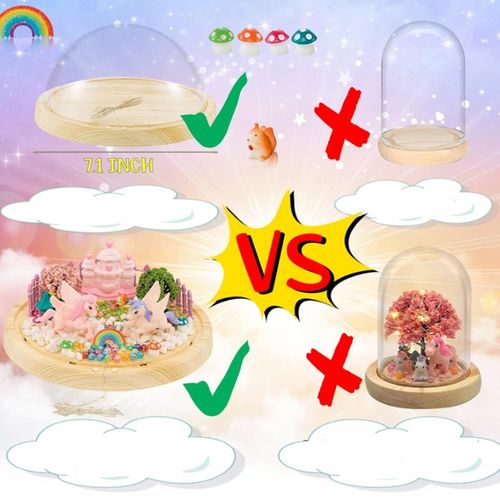 ZESTAW LAMPKA NOCNA Z POZYTYWKĄ DO TWORZENIA JEDNOROŻCÓW DLA DZIEWCZYNEK na Arena.pl