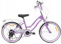Rower Sun Baby Heart Bike 20" fioletowy