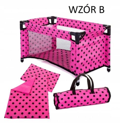 Doris ŁÓŻECZKO DLA LALEK KOJEC + POŚCIEL + TORBA na Arena.pl