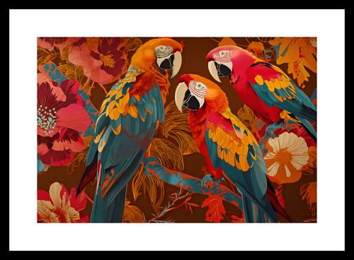 Plakat 30x20cm Kolorowe Ary na Arena.pl