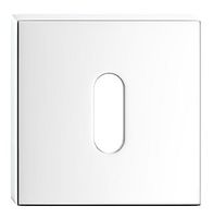 SZYLD DOLNY - KWADRAT - KOLOR CHROM - NA KLUCZ