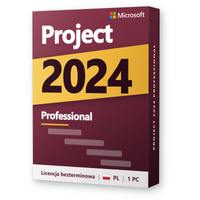 Klucz Project 2024 Professional PL Microsoft Licencja Wieczysta