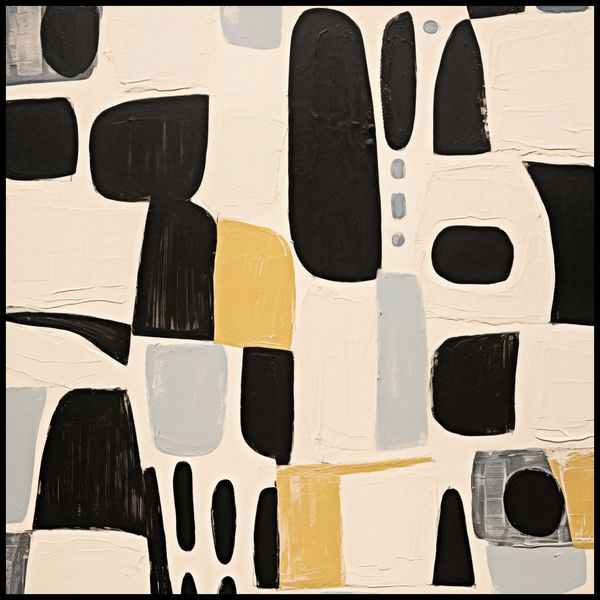 Plakat 100x100cm Geometria Cieni zdjęcie 2
