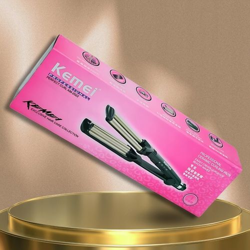 LOKÓWKA DO WŁOSÓW KEMEI FALOWNICA CERAMICZNA KARBOWNICA 55W TPC 200 na Arena.pl