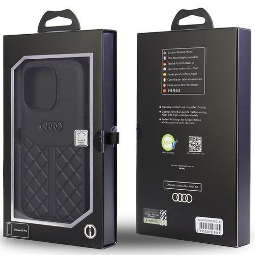 Etui Audi do iPhone 13, iPhone 13 Pro, Czarny na Arena.pl
