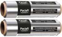FOLIA ALUMINIOWA PACLAN - 60 m - GASTRONOMICZNA Mocna Gruba 2 sztuki