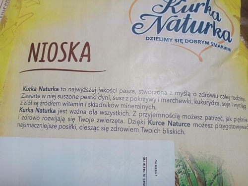 PASZA KURKA NATURKA 25 KG KRUSZONKA DLA KUR NIOSEK na Arena.pl