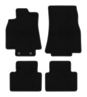 Dywaniki welurowe BASIC do Mercedes A Klasa W169 2004-2012 czarne