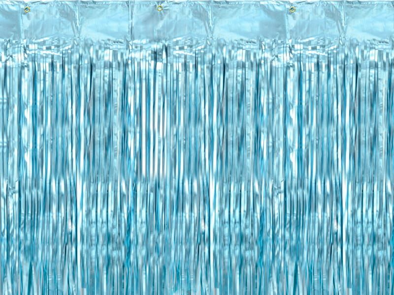 Kurtyna Party, niebieski, 100x200cm zdjęcie 1
