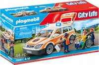 2X Zestaw do zabawy Playmobil City Life Samochód pogotowia ratunkowego