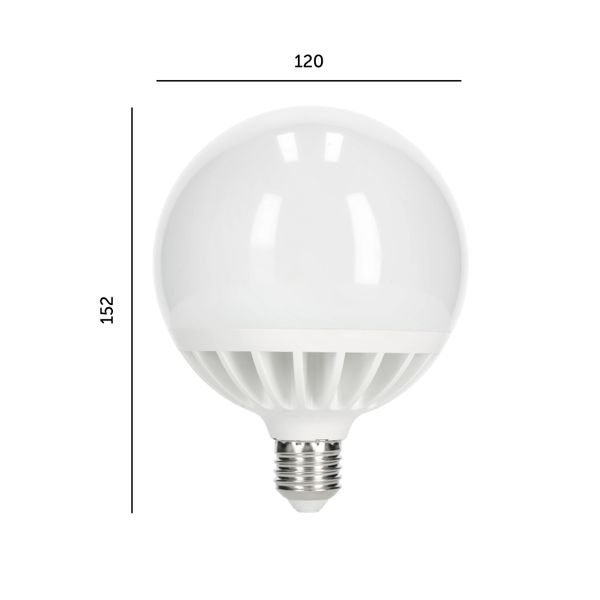 Żarówka LED 24W E27 barwa neutralna biała 4000K 2600lm zdjęcie 6