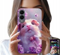 ETUI DO SAMSUNG GALAXY S25 EDGE - SŁODKI CHOMIK, GRYZONIE WZORY DLA DZIECI