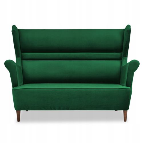 Zestaw wypoczynkowy mebli uszak Zoja sofa fotele pufy  komplet nowy na Arena.pl