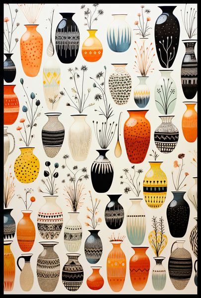 Plakat 61x91,5cm Symfonia Wazonów zdjęcie 2