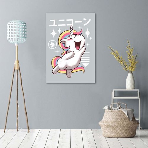 Obraz na płótnie – Canvas, Jednorożec anime 50x70 na Arena.pl