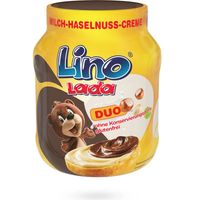 LINOLADA DUO KREM MLECZNO-KAKAOWY Z ORZECHAMI LASKOWYMI 350g