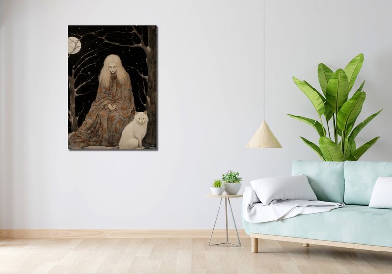 Obraz 70x100cm Stróżka Leśna zdjęcie 2