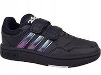 ADIDAS HOOPS 3.0 CF C H03861 BUTY TRAMPKI DZIECIĘCE CZARNE NA RZEPY