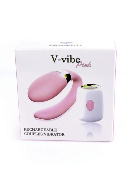 Stymulator-V-Vibe Pink Usb 7 Function / Remote Control zdjęcie 10