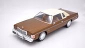 WHITEBOX DODGE ROYAL MONACO C 1977 Brown metallic 1:24