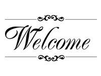 60X40CM WELCOME ZAWIJAS OBRAZ DRUK