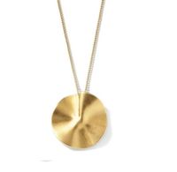 naszyjnik z abstrakcyjną blaszką (c11889au)