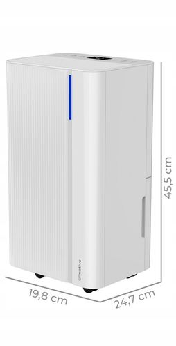 Cichy Osuszacz Powietrza 12L/24H WAVE Pochłaniacz Wilgoci ION+WIFI 40 na Arena.pl