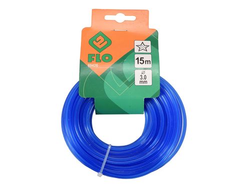 ŻYŁKA TNĄCA DO KOS I PODKASZAREK 3 MM 15 MB FLO 89426 GWIAZDKA na Arena.pl