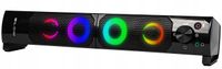 SOUNDBAR 2.0 6W GŁOŚNIKI KOMPUTEROWE BLUETOOTH USB 5V DC LED RGB 2w1 ZESTAW