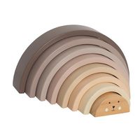 DLA DZIECI PIRAMIDA TĘCZA KREATYWNA UKŁADANKA