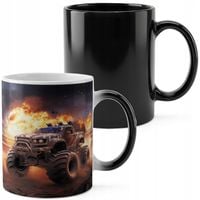KUBEK MAGICZNY 330ML DRUK - AUTO MONSTER TRUCK