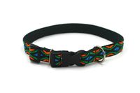 A-063 OBROŻA DLA PSA ROMB 25mm/34-57cm Kolor - Zielony