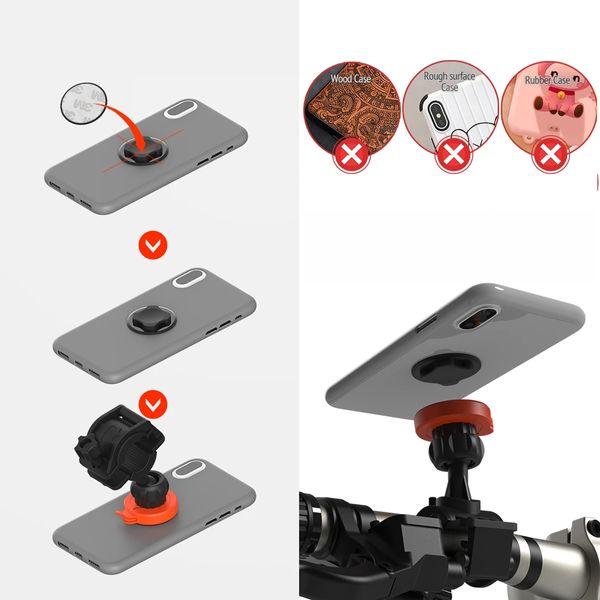 Uchwyt Rowerowy Do Telefonu Heckermann L037 zdjęcie 4